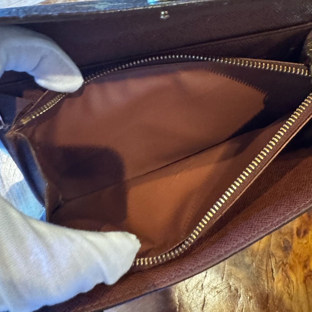 Louis Vuitton Monogram Portefeiulle Sarah Long Bifold Wallet Brown converted - Picture 11 of 16